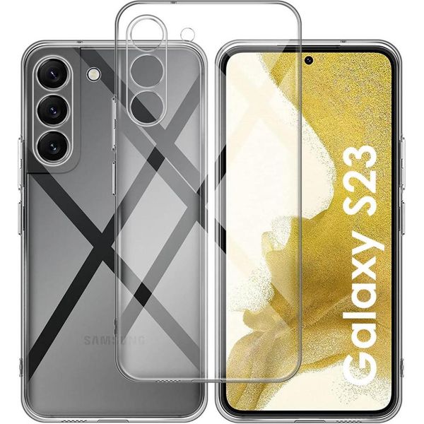 Custodia Per Samsung Galaxy S23 - Custodia Trasparente Per Cellulare Custodia Protettiva Antigraffio Ultra Sottile Phonillico®-image