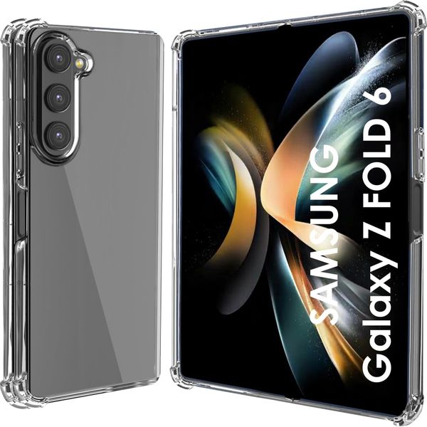 Custodia Per Samsung Galaxy Z Fold 6 - Custodia Trasparente Antiurto Per Telefoni Cellulari Custodia Protettiva Antigraffio Ultra Sottile Phonillico-image
