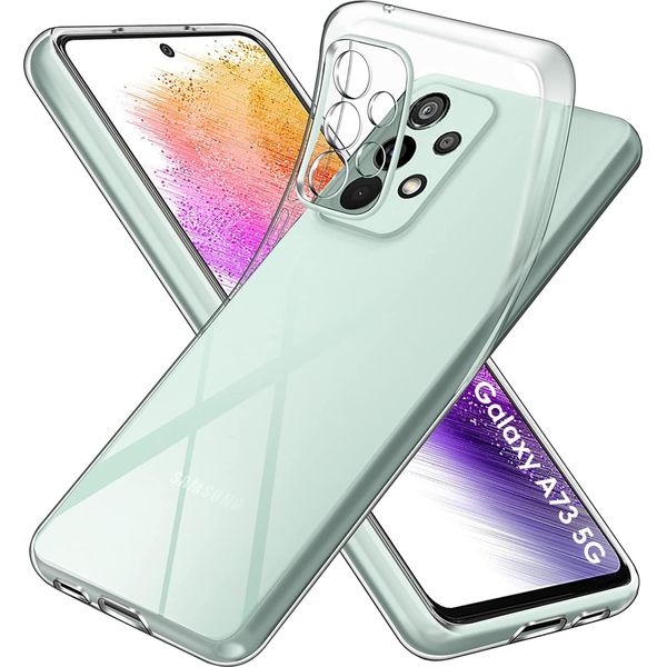 Custodia Per Samsung Galaxy A73 5G - Custodia Trasparente Per Telefono Cellulare Custodia Protettiva Antigraffio Ultra Sottile Phonillico®-image