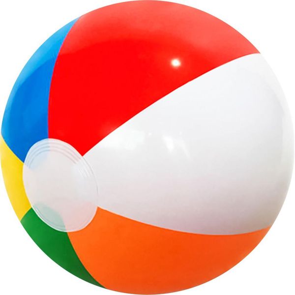 Palla Da Spiaggia Gonfiabile Per Bambini Giocattolo Acquatico Multicolore In Pvc-image