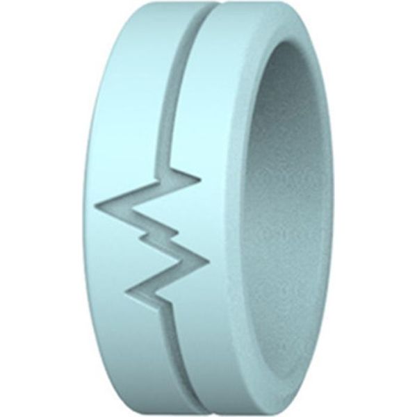 Survival Outdoor Anello Luminoso In Silicone Donne Uomini Bagliore Nel Dito Scuro-image