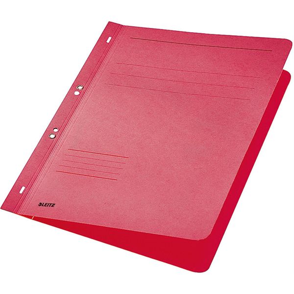 Leitz 3742-00-25 3742 Cucitrice A Occhiello, Copertina 1/1, A4, Pinzatura Commerciale O Ufficiale, Cartone Manila, Rosso-image