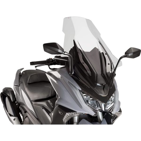 Parabrezza Puig V-Tech Touring Trasparente Per Kymco Ak-image