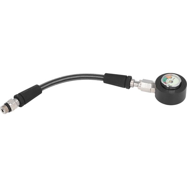 Manometro Luminoso Per Immersioni Con Tubo Alto Per Regolatore Bcd E Attrezzatura Subacquea 15 Cm/5,9 Pollici-image