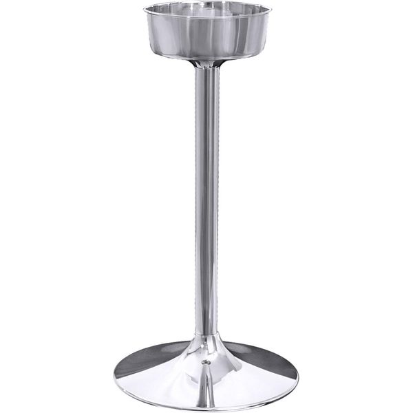 Supporto Per Dispenser Di Champagne Per Dispenser 260/240 In Acciaio Inossidabile 18/10, Altamente Lucidato, Con Bordo Alto, Qualità Extra Pesante, Adatto A Tutti I Dispenser Di Champagne Disponibili, Facile Da Montare-image