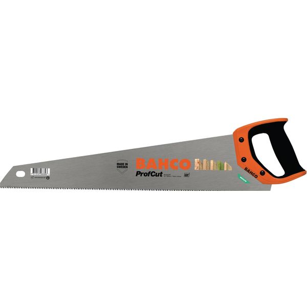 Sega A Mano Profcut Lunghezza Lama 550 Mm 7 Denti Dentatura Gt Bahco-image