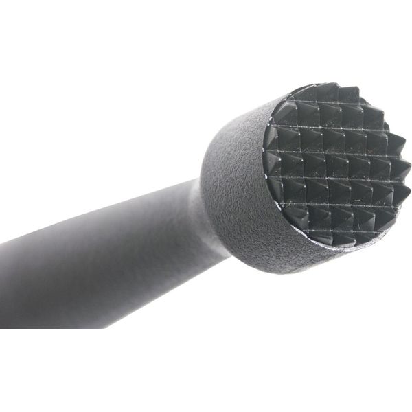 Pestello Dentato Per Caipirinha In Polipropilene Nero Antiscivolo, Lavabile In Lavastoviglie-image
