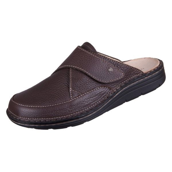 Finn Comfort Aguilas Mulo Da Uomo, Caffè, Pelle, Nuovo - Sandalo / Mulo Da Uomo, Marrone, Pelle (Hillcrest)-image