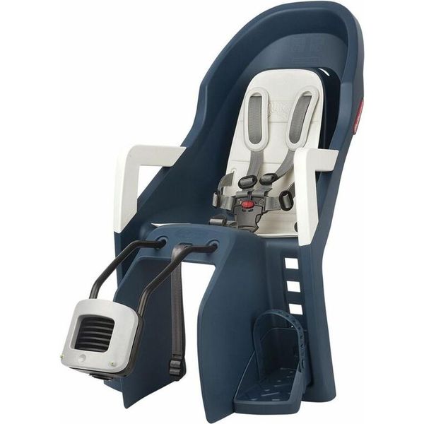 Polisport Guppy Maxi+ Ff Seggiolino Bici Posteriore Montaggio - Jeans/Crema-image