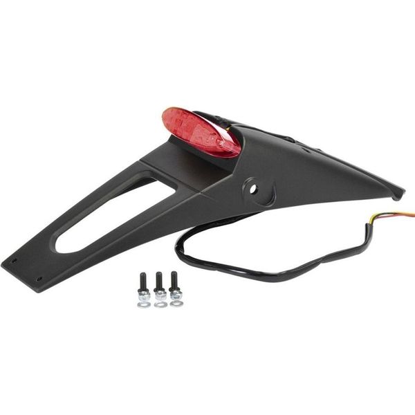 Polisport Rsp Led 2.0 Fanale Posteriore Nero Con Luce E Luce Targa-image