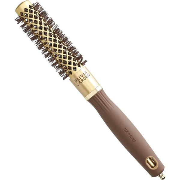 Olivia Garden Expert Blowout Shine Gold & Brown Spazzola Per Capelli 20 Gold 20Mm-image