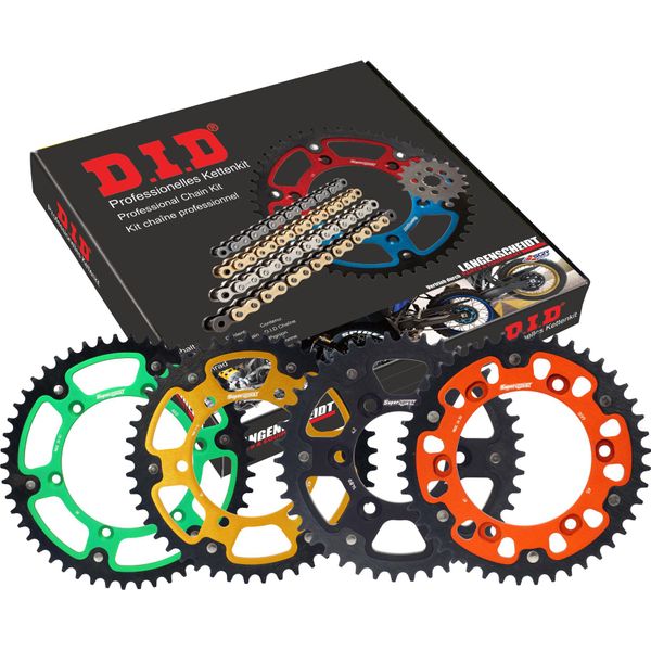 Did Kit Stealth (Oro) Kawasaki KLX450 R 07-15 13-50-116 DID520VX3 Clip-image