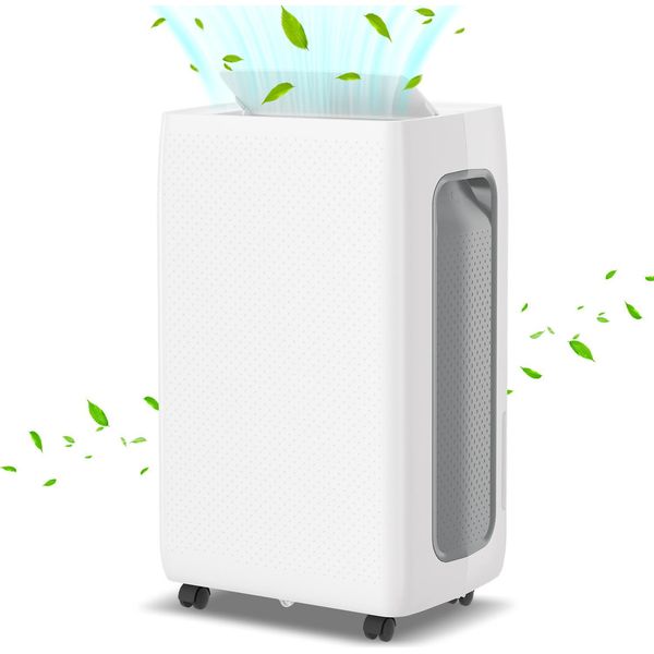 Deumidificatore Bettizia 26L/Giorno Fino A 30㎡, Deumidificatore Con Serbatoio Dell'acqua Da 4,5L, Svuotamento Automatico, Timer 24H, Protezione Dal Troppo Pieno, 43Db, Deumidificatore-image
