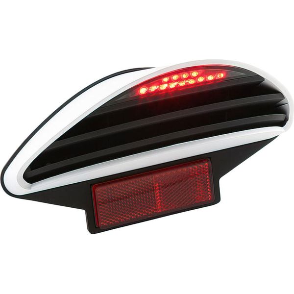 Fanalino Stop Posteriore Bcd Rx Bianco Omologato Ce-image