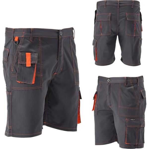 Pantaloni Da Lavoro / Pantaloncini Doria Grigio/Arancio Taglia L/Xl-image