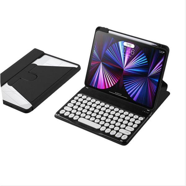 Inf Custodia Con Tastiera Bluetooth Rotante A 360° Per Ipad 7/8/9 10.2 Pollici-image