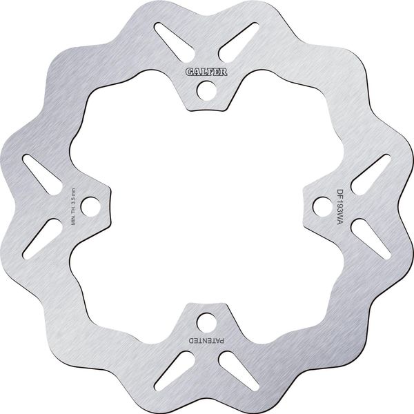Disco Freno Galfer DF193WA Wave® Rigido Posteriore 220X5Mm (Fori Non Svasati) Per Kawasaki Ninja ZX-10R Z 451 - 1000 Ccm Anno 2011 - 2025-image