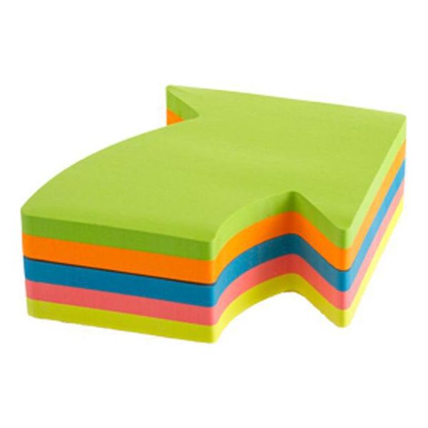 Kores N48704 Cubo Per Note Adesive Kores "Freccia"", 70 X 70 Mm, Vuoto"-image