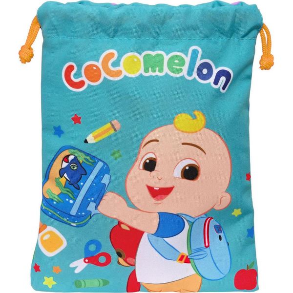 Borsa Per La Merenda Cocomelon Back To Class Pvc Blu-image