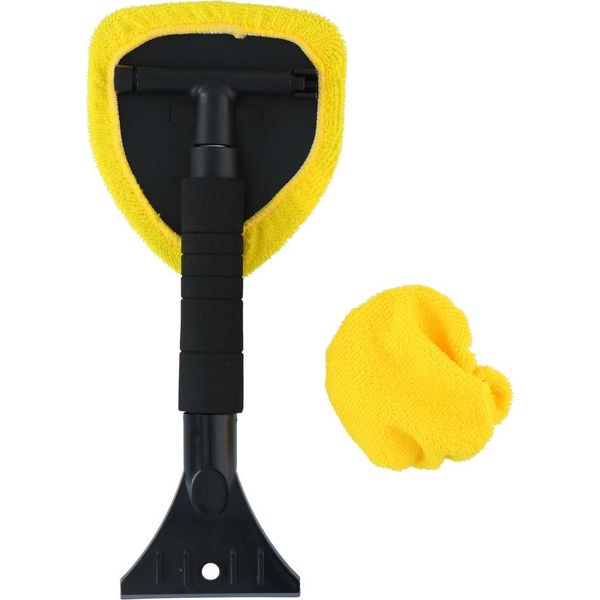 Dunlop Pulitore Per Parabrezza Auto, 2In1, Raschiaghiaccio/Pulitore Per Parabrezza, Estensibile-image