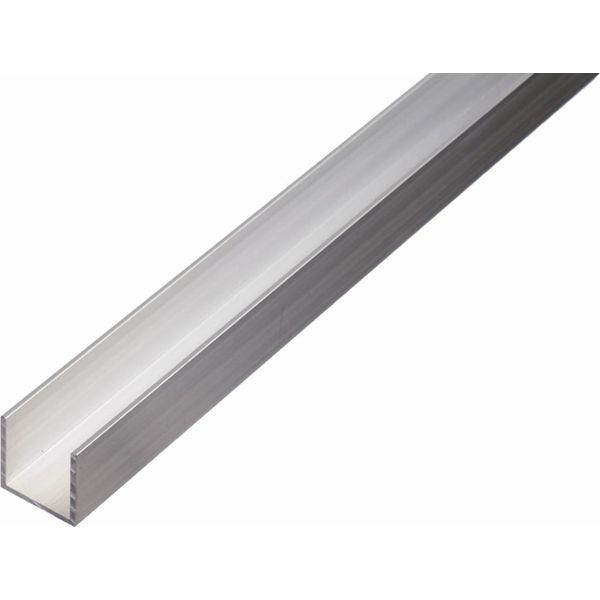 Alberts 492519 Profilo A U, Alluminio, Naturale, 1000 X 15 X 10 Mm-image