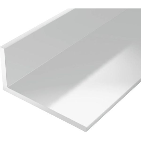 Alberts 484668 Profilo Angolare, Plastica, Grigio Alluminio, 1000 X 25 X 15 Mm-image