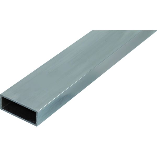 Alberts 472979 Tubo Rettangolare, Alluminio, Naturale, 1000 X 50 X 20 Mm-image
