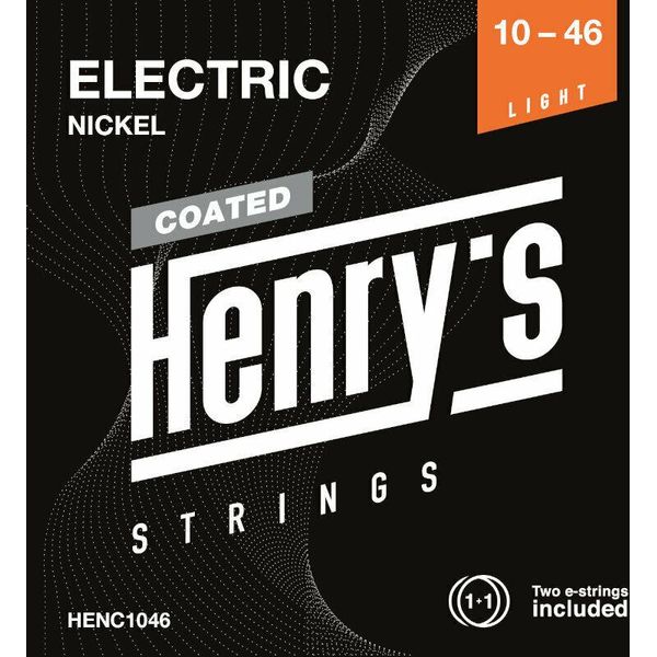 Corde Per Chitarra Elettrica Henry's Coated Nickel 10-46-image