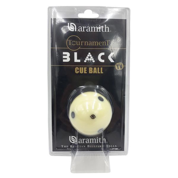 Match Ball Aramith Tournament Black Dot 57,2 Mm-image