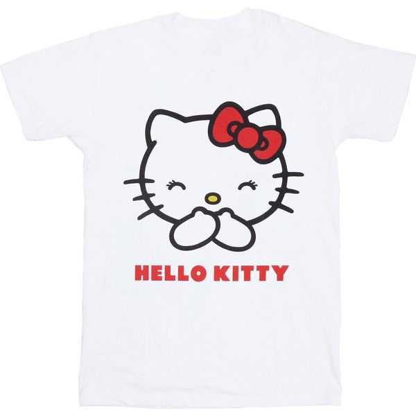 Hello Kitty - Maglietta "Classic"" Da Donna A Maniche Corte NS8421 (3XL) (Bianco)"-image