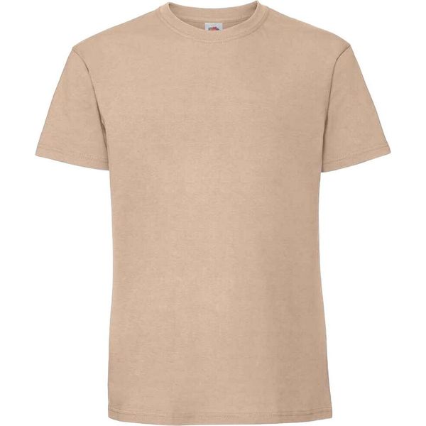 Maglietta Fruit Of The Loom Herren Premium RW5974 (3XL) (Sand)-image