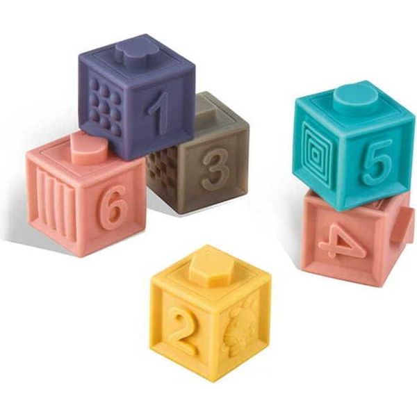Numeri - Blocchi Sensoriali Morbidi 6 Pezzi-image
