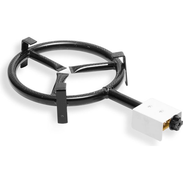 Briebe MOD300 Anello Per Paella Bruciatore A Gas 30Cm Adatto A Padelle Per Paella Da 36 A 42 Cm Ø Nero-image