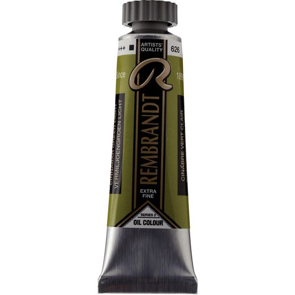 Vernice Ad Olio Rembrandt In Tubetto 15 Ml, Verde Rosa Chiaro 626-image