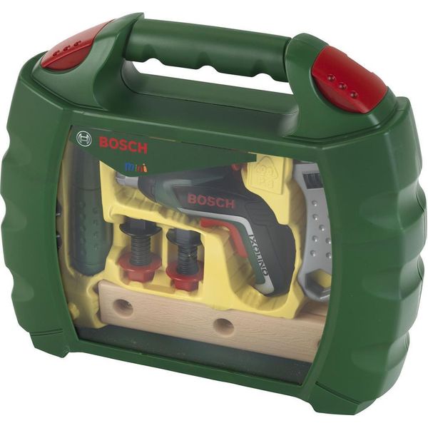 Theo Klein 8394 Valigetta Ixolino Bosch | Con Martello, Chiave E Molto Altro Ancora | Avvitatore A Batteria Ixolino A Batteria | Giocattolo Per Bambini Dai 3 Anni In Su-image