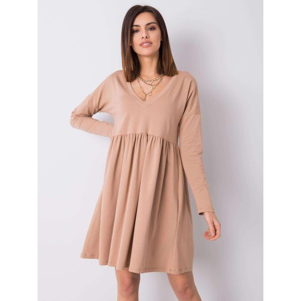 Rue Paris Abito Donna Bort Beige S-image