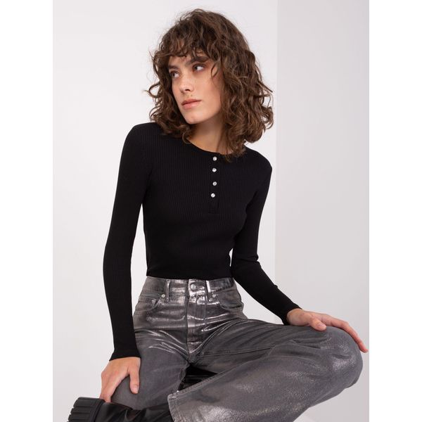 T-Shirt Basic Feel Good A Maniche Lunghe Da Donna Feliva Nero S/M-image