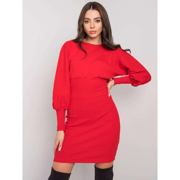 Rue Paris Mini Abito Donna Dericote Rosso L-image