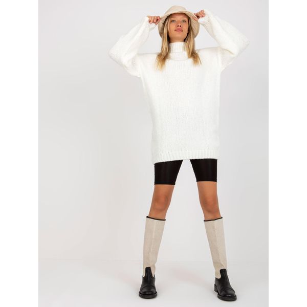 Rue Paris Maglione Classico Donna Isolon Ecru Universale-image
