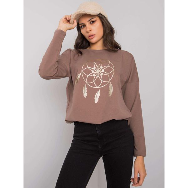 Rue Paris Felpa Con Cappuccio Da Donna Guerouabi Marrone S/M-image