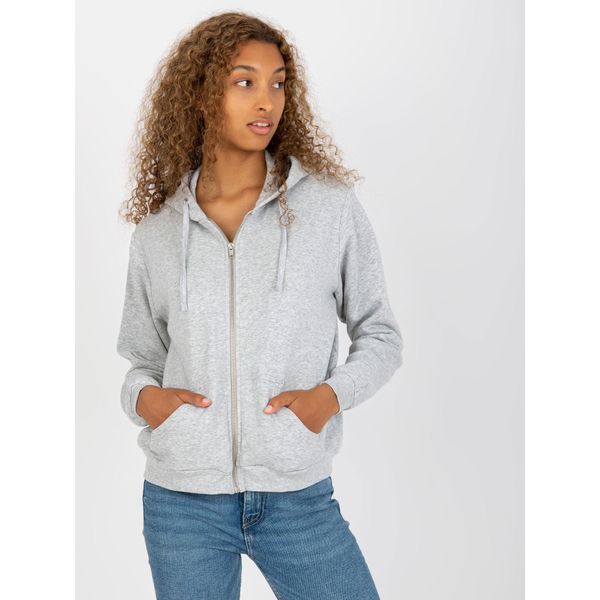 Felpa Con Cappuccio Basic Feel Good Donna Lyneloena Grigio S-image
