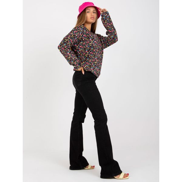 Rue Paris Camicetta Da Donna Jayda Nera E Rosa S/M-image