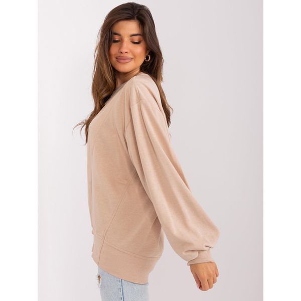 Ex Moda Felpa Da Donna Con Cappuccio Ailith Beige Universale-image
