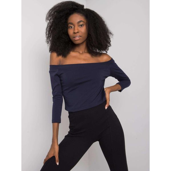 Maglietta A Maniche Lunghe Basic Feel Good Donna TaïA Navy Xs-image