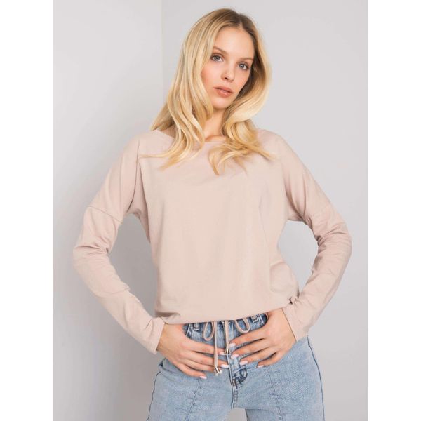 Basic Feel Good Maglietta A Maniche Lunghe Da Donna Chaoui Beige Xs-image