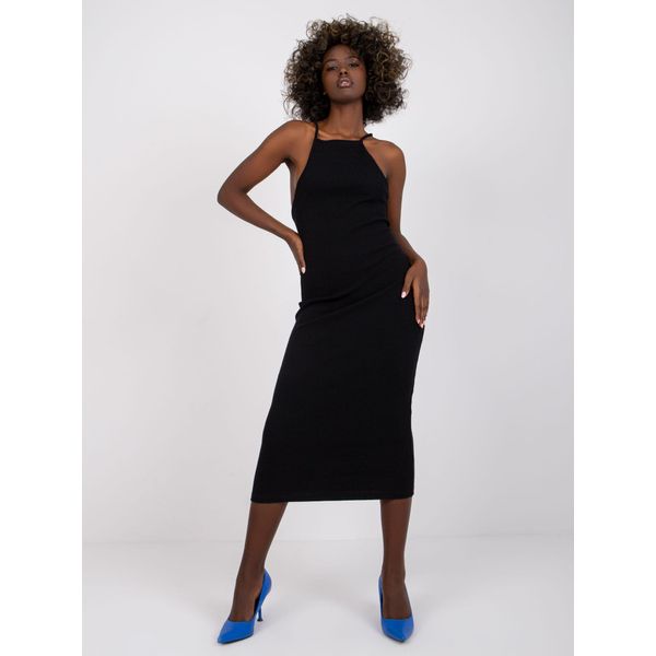 Rue Paris Abito Midi Donna Aumare Nero S-image