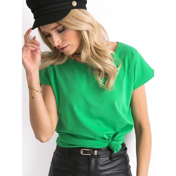 T-Shirt Basic Feel Good A Maniche Corte Da Donna Meetra Verde S-image