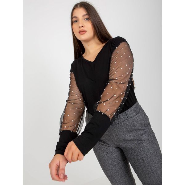 Xsapienza Camicetta Donna Samantha Nero 3XL-image