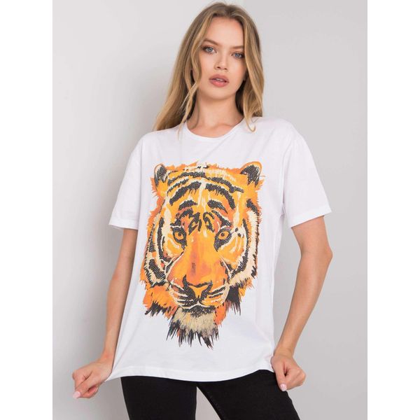 H&B T-Shirt Donna A Maniche Corte Nji Bianco S-image