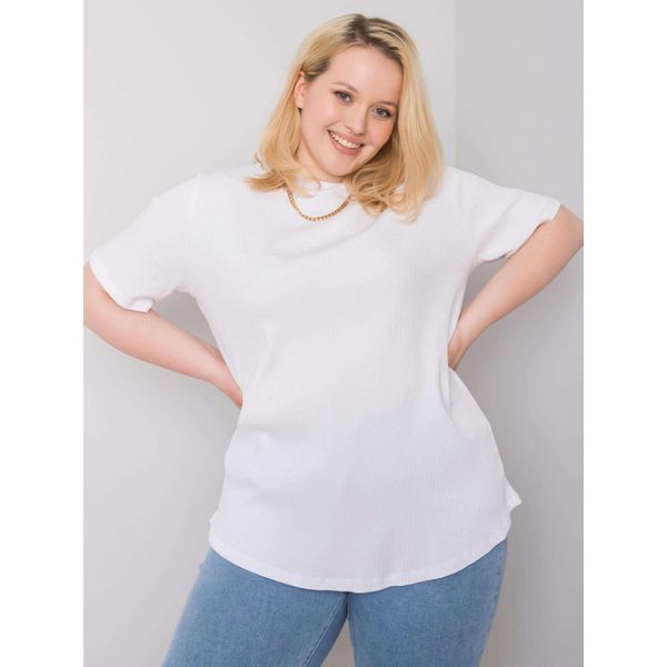 Maglietta Basic Feel Good A Maniche Corte Da Donna Mahtabr Bianco Xl-image